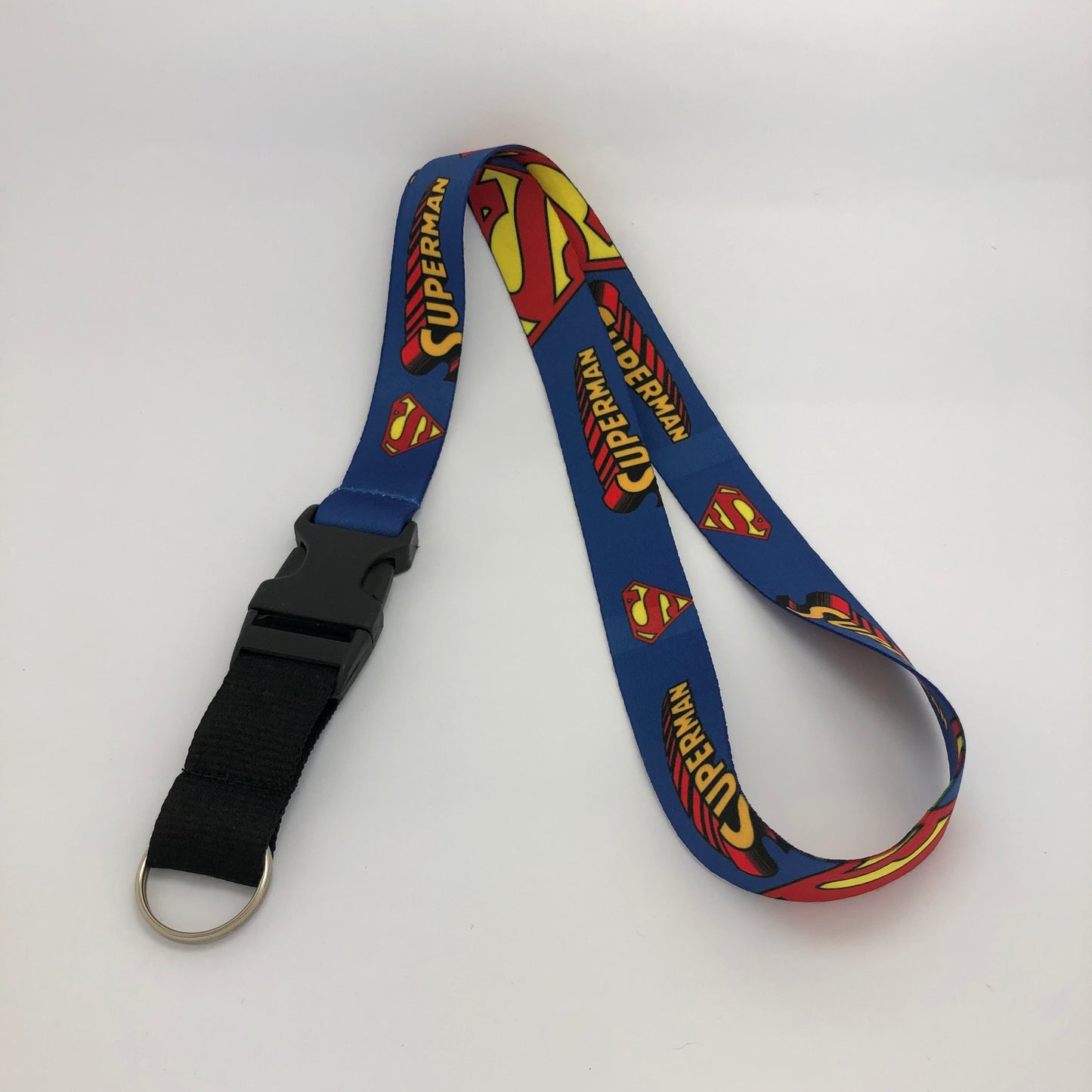 Llavero de cinta tela largo - Superman