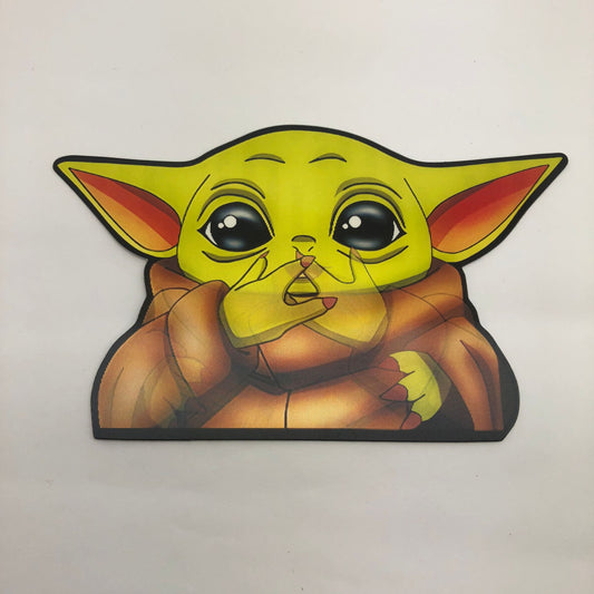 Sticker holografico - Yoda